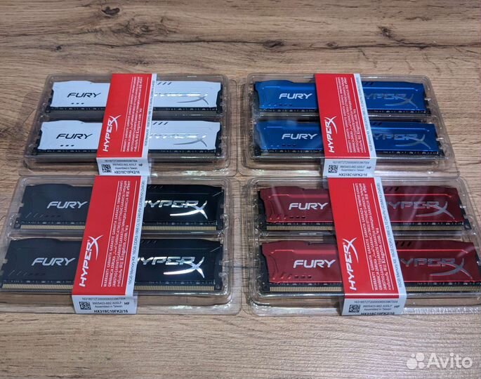 Оперативная память ddr3 HyperX 1866 MHz 16gb (2*8)