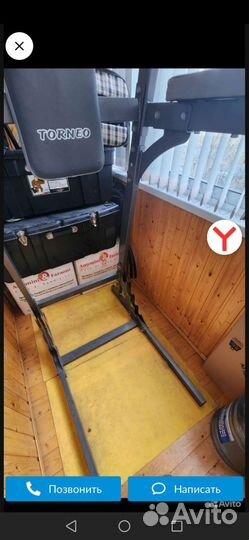 Турник брусья пресс 3 в 1 напольный