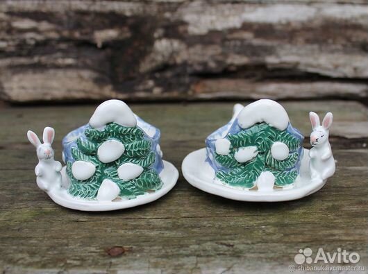 Подсвечник керамический 