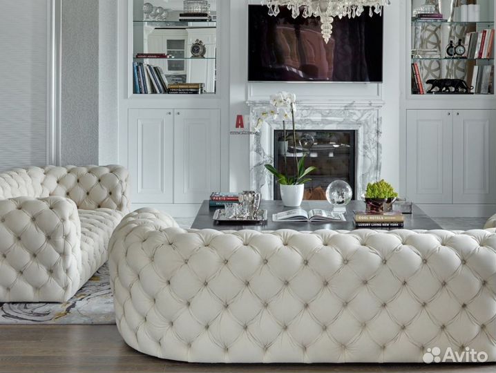 Диван Честер 2 местный новый