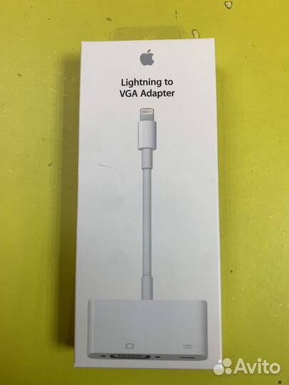 Apple Lighting to vga adapter оригинальный