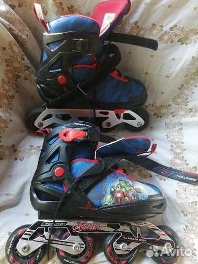 Роликовые коньки детские раздвижные для мальчика