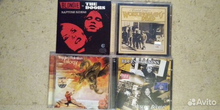 CD диски исполнителей