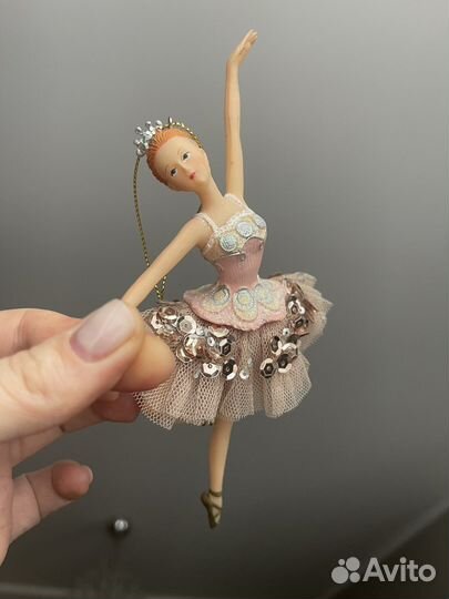 Елочная игрушка балерина