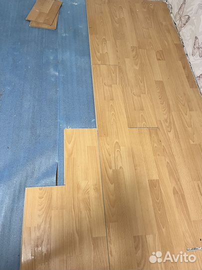 Продам ламинат б/у