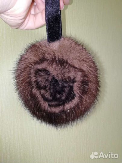 Наушники из меха норки