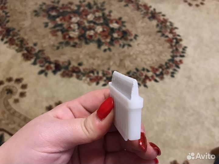 Мел портновский с точилкой с держателем белый