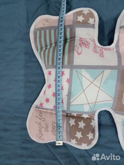 Коврик в коляску хб