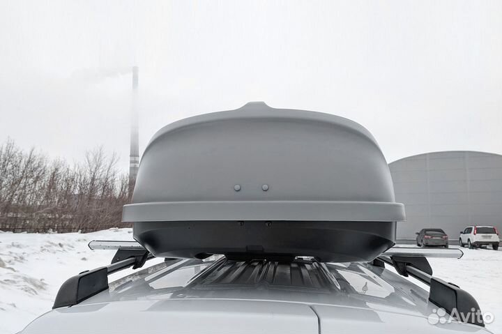 Бокс на крышу Turino Medium 460 Серый