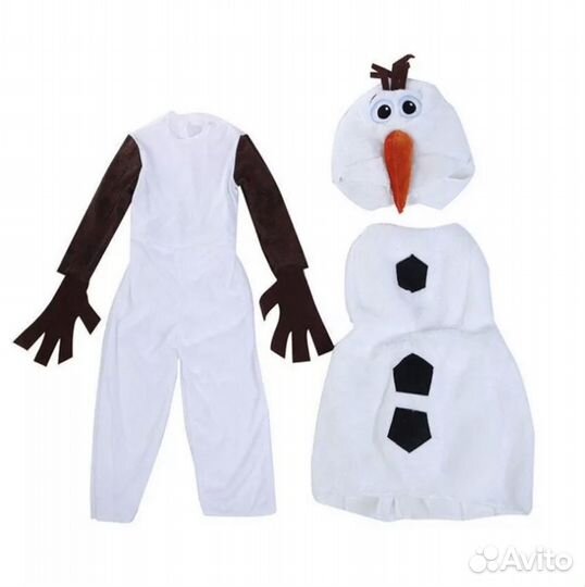 Новогодний костюм снеговика Олафа