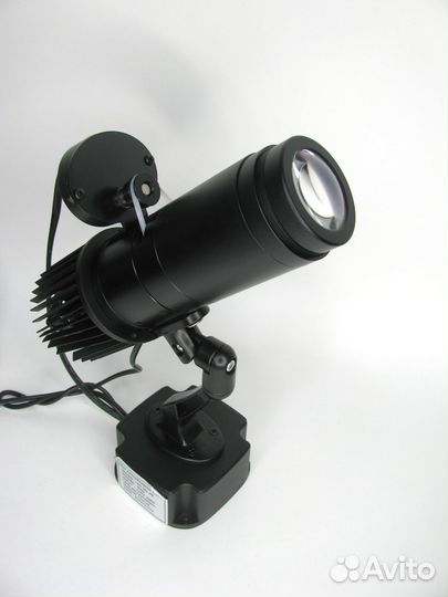 Гобо проектор, слайд реклама на тротуар