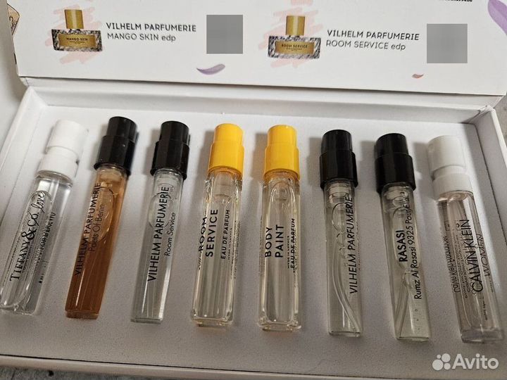 Аромабокс Vilhelm Parfumery (состав частично измен