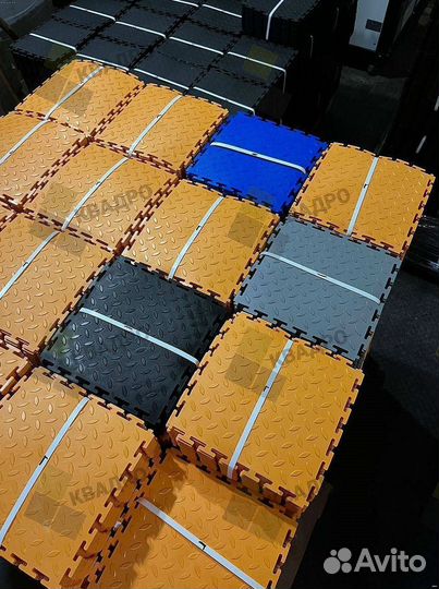 Пвх плитка с быстрым монтажом