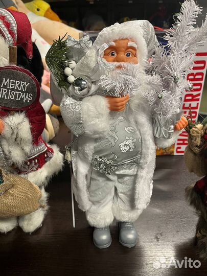 Фигурка деда мороза 33 и 50 см новая