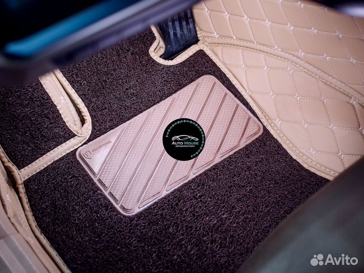 Ковры из экокожи для BMW 5 GT 2011