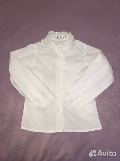Блузка белая