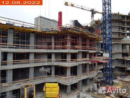 Ход строительства ЖК «Архитектор» 3 квартал 2022