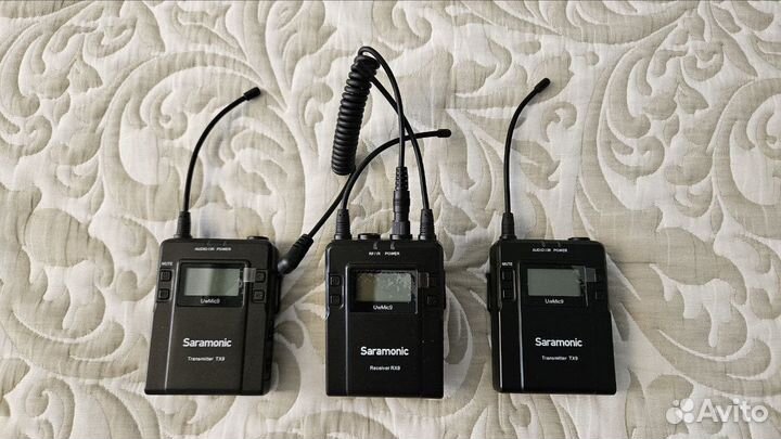 Радиопетличка Saramonic UwMic9 TX9+TX9+RX9
