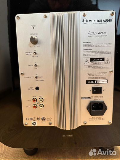 Саббуфер Monitor Audio Apex AW-12