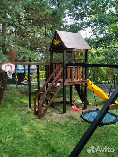 Детская игровая площадка уличная б/у