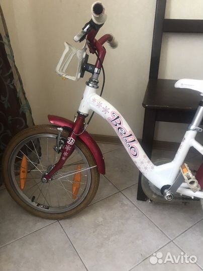 Детский велосипед для девочки 16 bello