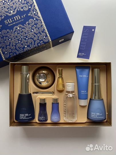 Su:m37 Water-full 3pcs Set - увлажняющая линия наб