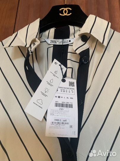 Платье рубашка Zara