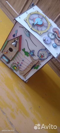 Игровой домик развивающий, дети редко играют