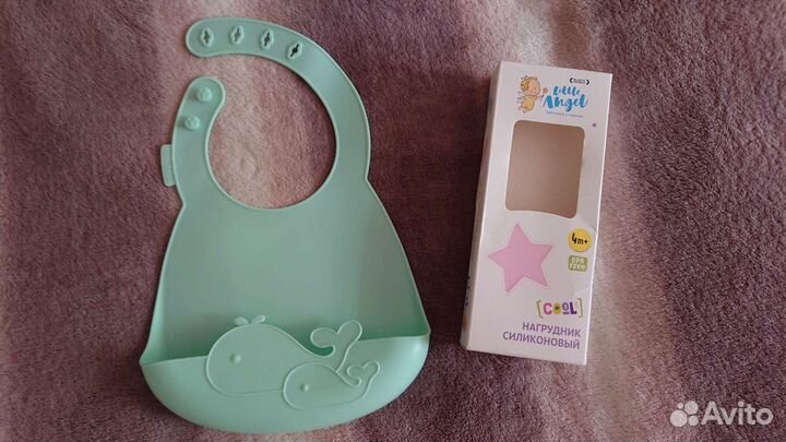 Слюнявчик силикон