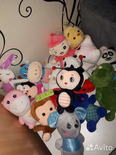 Мягкие игрушки пакетом