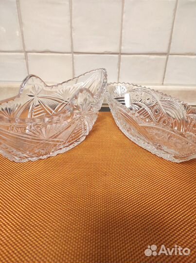 Вазы хрустальные