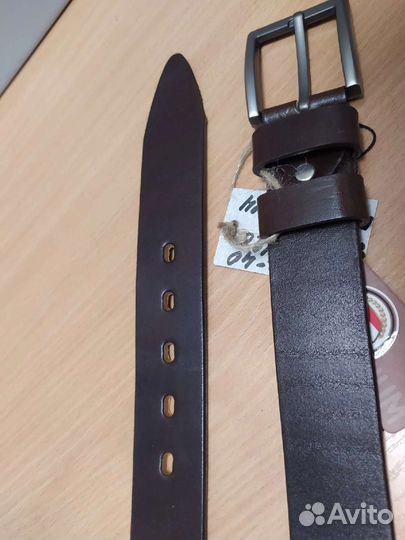 Мужской ремень из натуральной кожи. Новый