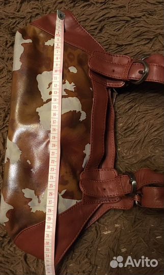 Новая кожаная фирменная сумка