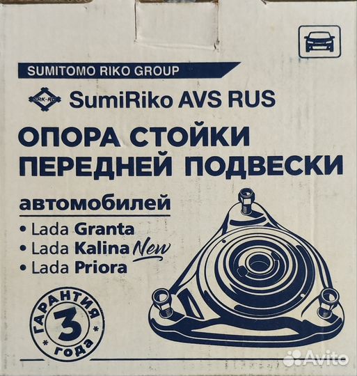 Опора передней подвески лада калина, приора