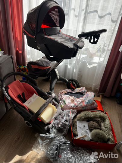 Коляска stokke xplory v5 2в1