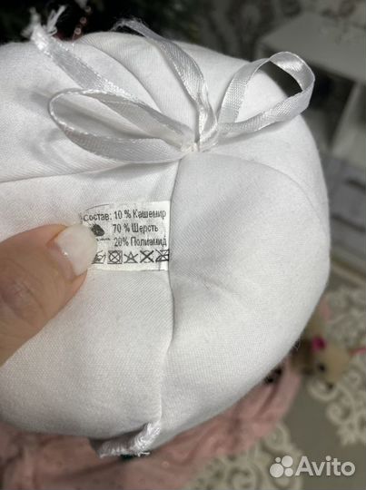 Шапка для девочки 18-30 мес