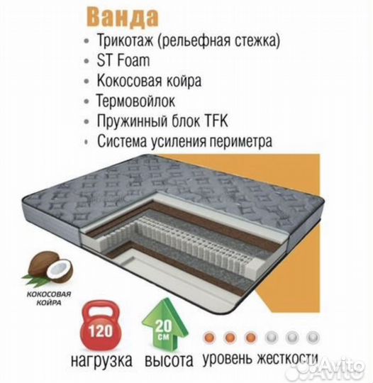 Матрас ванда