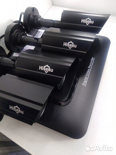 Видеонаблюдение 4 камеры