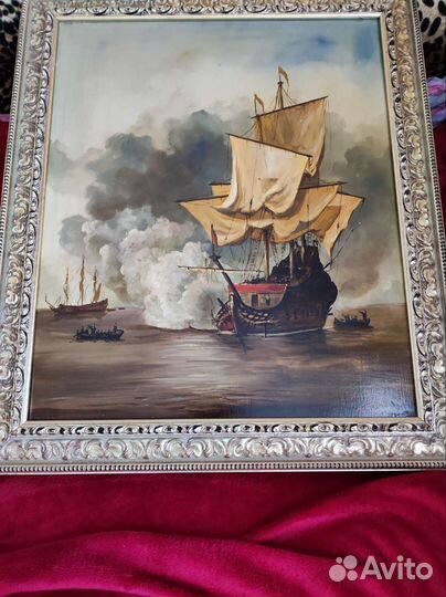 Картина маслом, большая