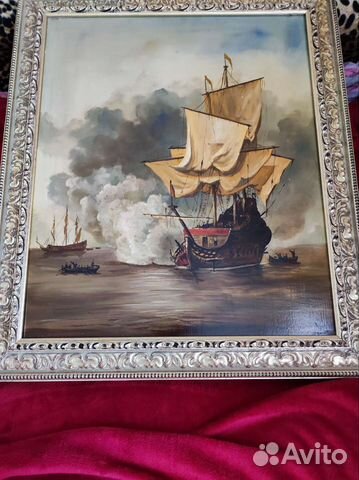 Картина маслом, большая