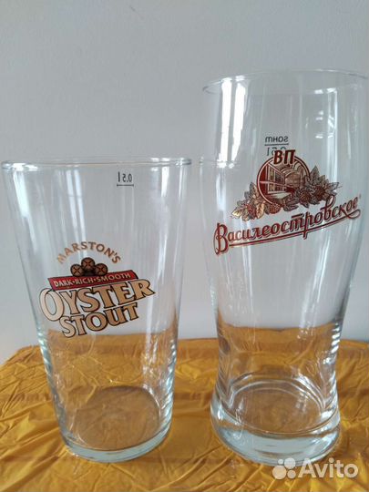 Пивные бокалы, кружки