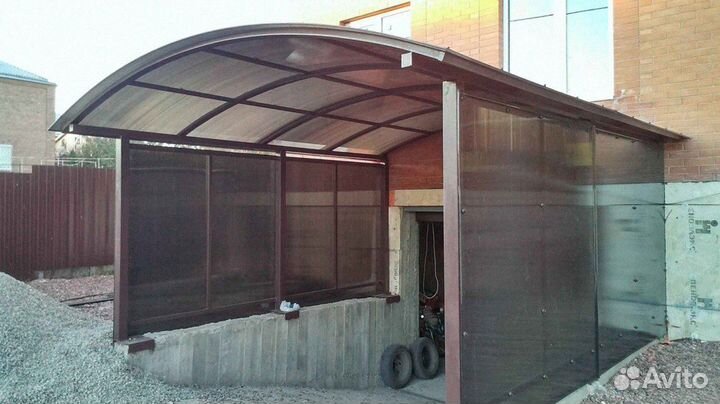 Навес для машины