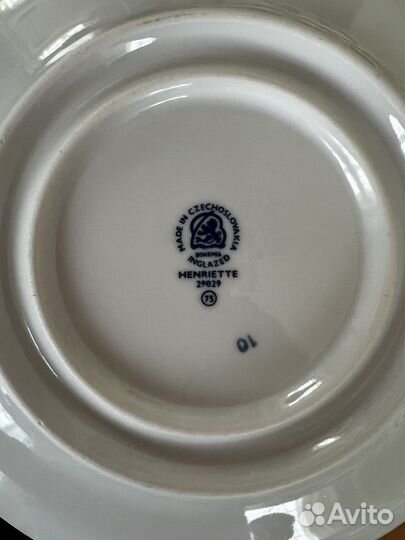 Сервиз столовый Henrietta bogemia Чехословакия