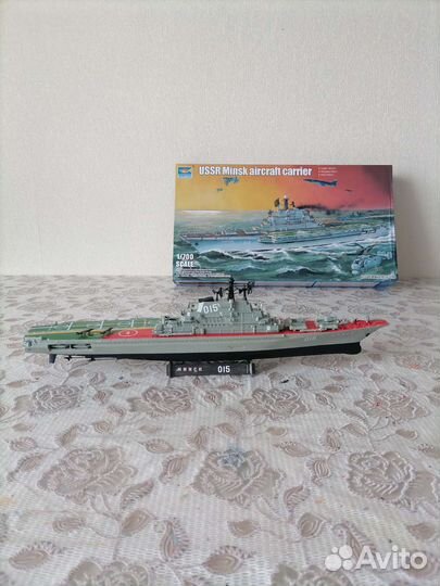 Сборная модель авианосца минск, Новороссийск 1143