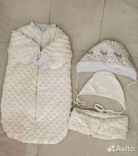 Конверт зимний на выписку