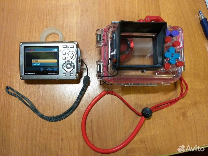 Подводная Камера Olympus 770sw + бокс 50м погруж