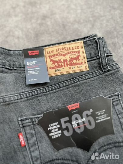 Levi's 506 11,5 унций Отличное качество Пакистан