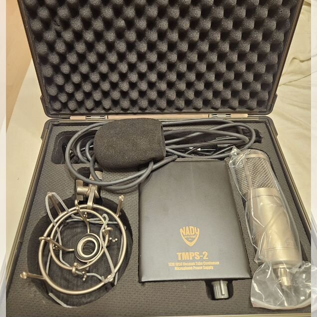 Студийный микрофон ламповый Nady TCM 1050