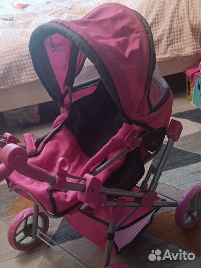 Коляска кукольная