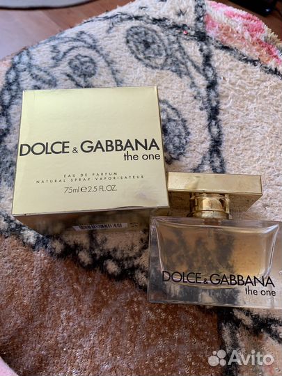 Духи dolce gabbana the one
